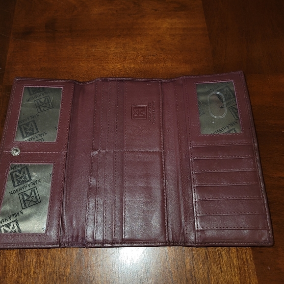 Karla Hanson leather wallet - Picture 1 of 10